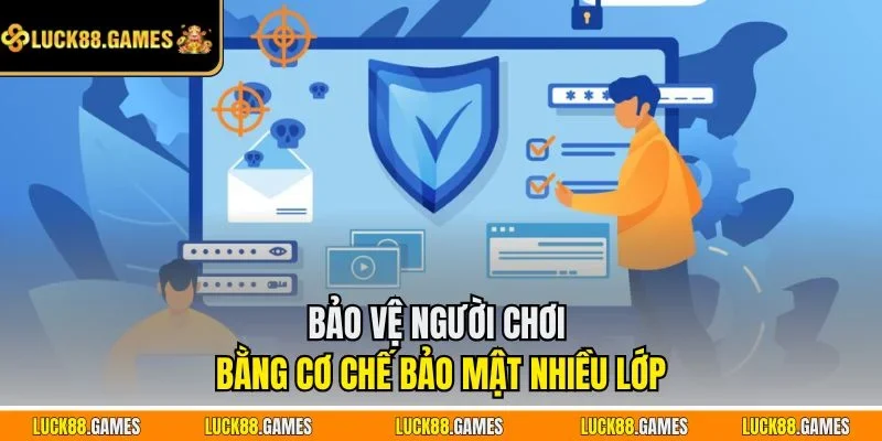 Bảo vệ người chơi bằng cơ chế bảo mật nhiều lớp