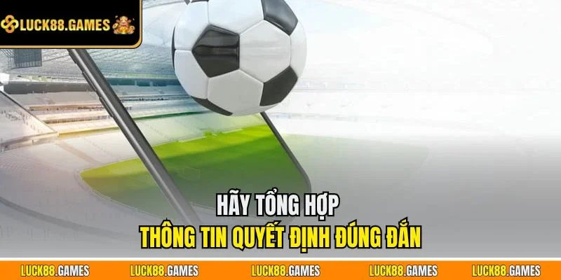 Hãy tổng hợp thông tin quyết định đúng đắn
